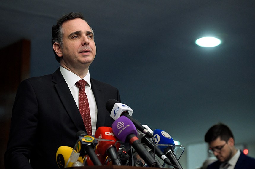 Pacheco faz balanço positivo e aponta desafios para 2025  Fonte: Agência Senado