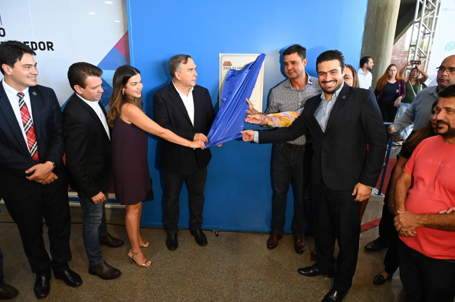 Prefeito Sandro Mabel inaugura a Casa do Empreendedor, em parceria com o Sebrae Goiás: “Vamos fortalecer e facilitar a vida do empreendedor” | Fotos: Alex Malheiros