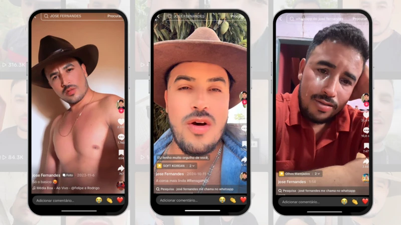 O influenciador que virou ‘namorado’ de idosas no TikTok e gerou alerta entre famílias