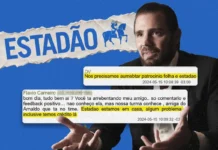 No “Estadão estamos em casa, temos crédito lá”, disse sócio a Daniel Vorcaro